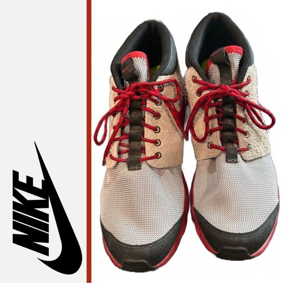 Nike Men’s 2012 Rosherun Trail ‘gym red’ 537741‎ - Size 8 - Picture 2 of 3